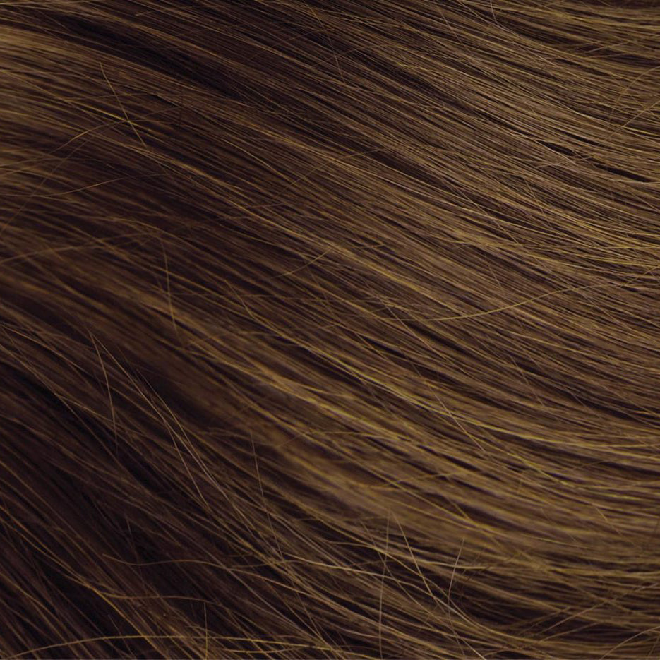Medium Brown Nano Bead Hair Extensions #6B
