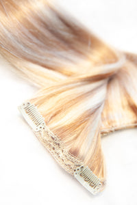 Golden Blonde Clip-In Hair Extensions #P18/22