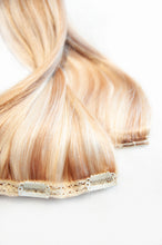 Load image into Gallery viewer, Golden Blonde Clip-In Hair Extensions #P18/22
