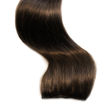 Load image into Gallery viewer, Dark Brown Hand Tied Weft Hair Extensions #4
